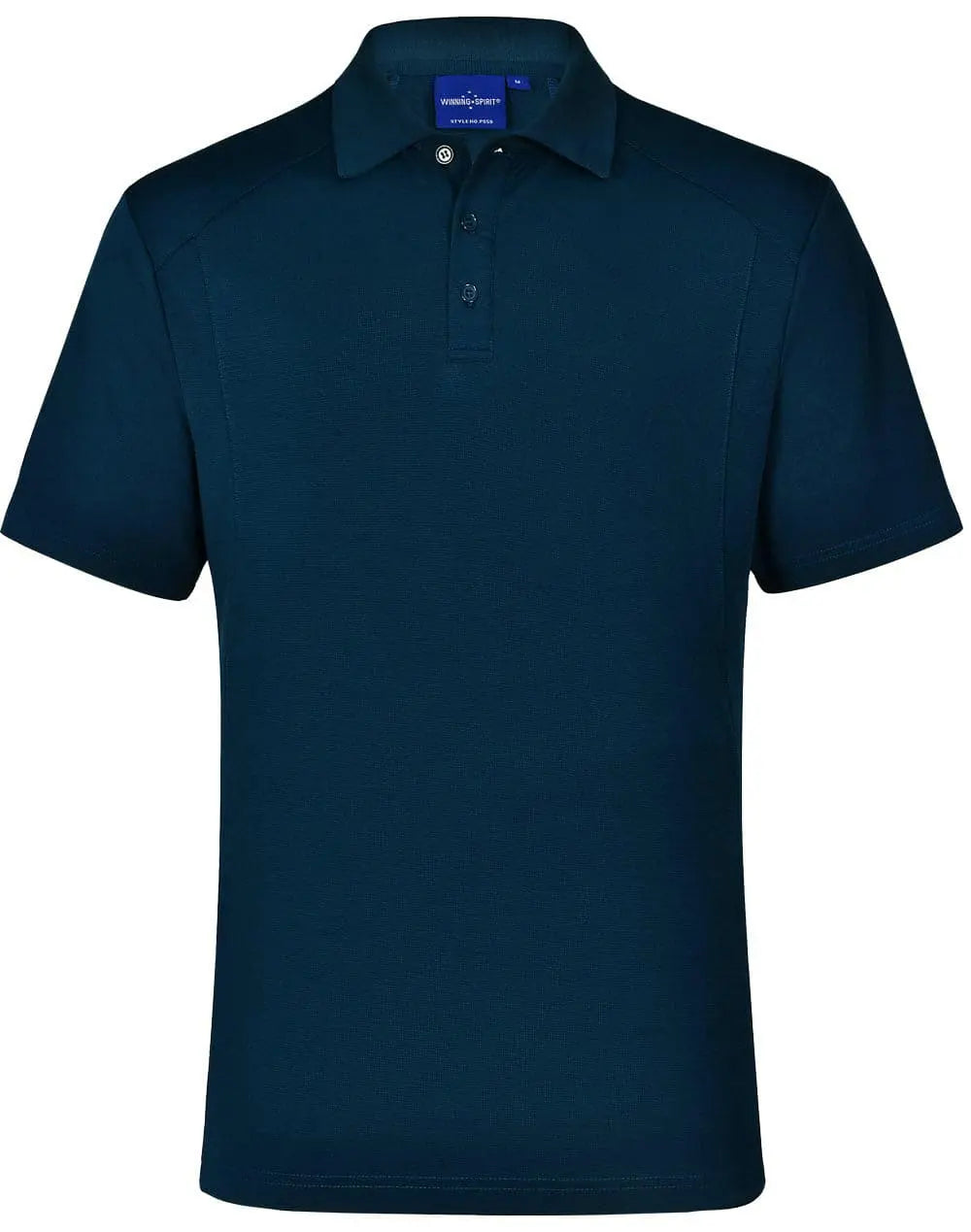 Winning Spirit Lucky Bamboo Polo Men's Ps59 Casual Wear Winning Spirit Ocean Blue S